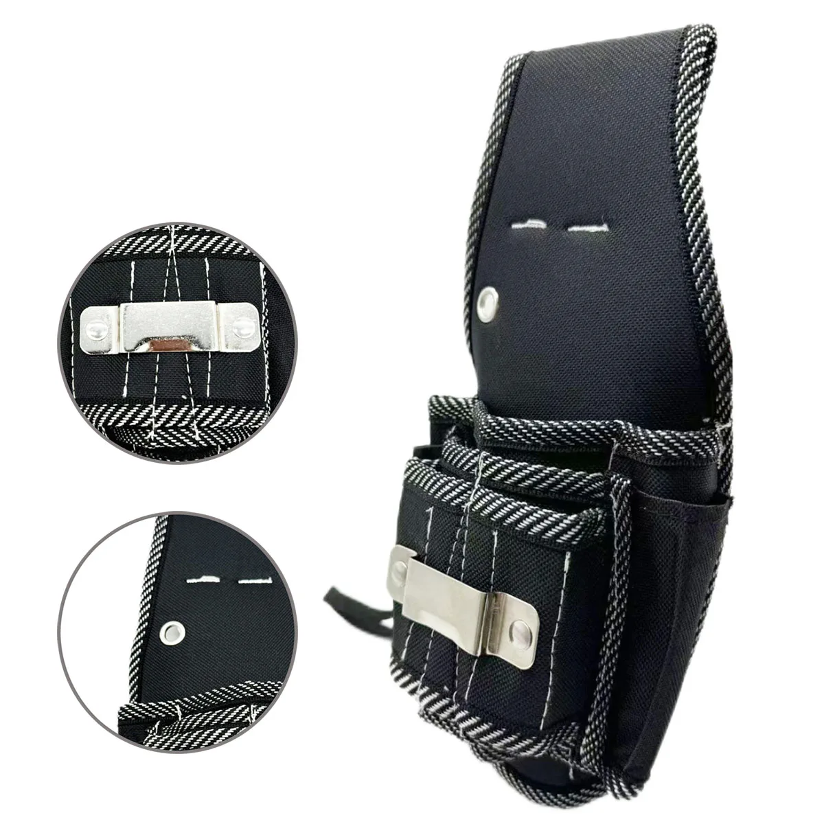 9-in-1 hochwertiger Werkzeug-Hüfttaschengürtel, Utility-Kit-Halter, 600D-Nylongewebe, Toolkit, Elektriker, Hüfttasche, Tasche