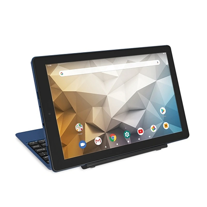 Original Galavey 2in1 Mini Notebook 10.1-Inch Android 9.0 Quad Core 2GB RAM 32GB ROM 1280 x 800 IPS Screen Dual Camera Tablets
