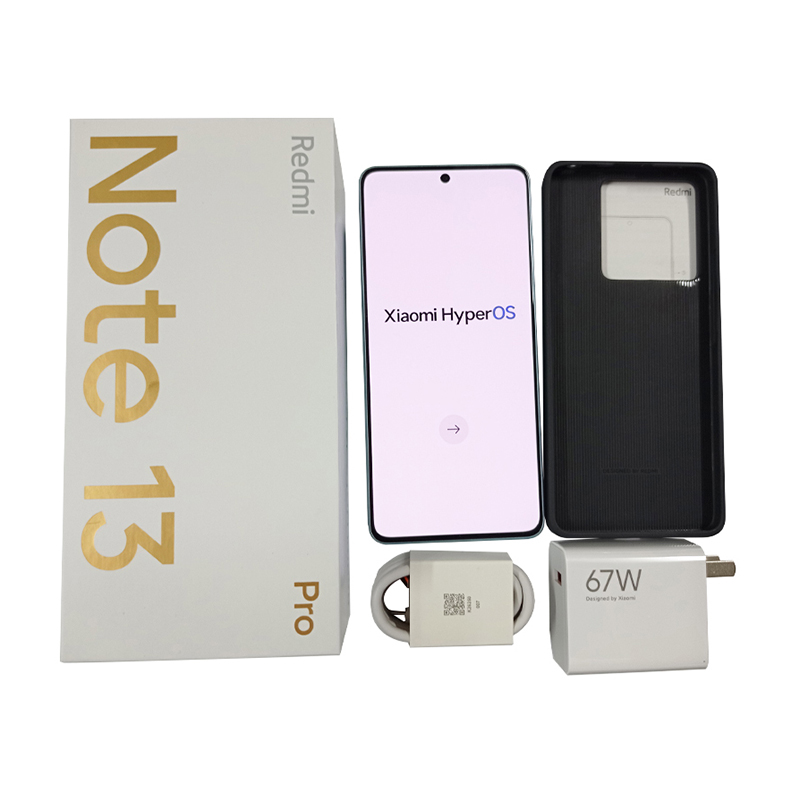 Global ROM Xiaomi Redmi Note 13 Pro 5G Snapdragon 7S Gen 2 Smartphone 6.67" 1.5K Display 200MP OIS Camera 67W Charging 5100mAh