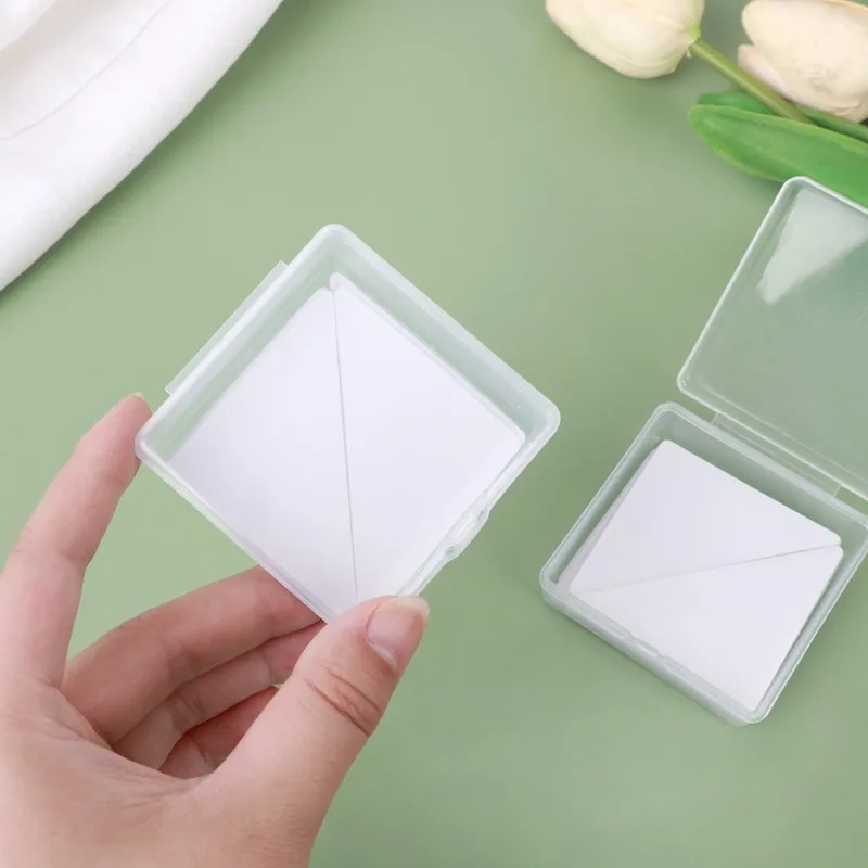 Shirts Collar Stays Sticker Anti-roll T-Shirt Stand Collar Shaper Adhesive Fixed Pads Invisible Fastener Styling Patches