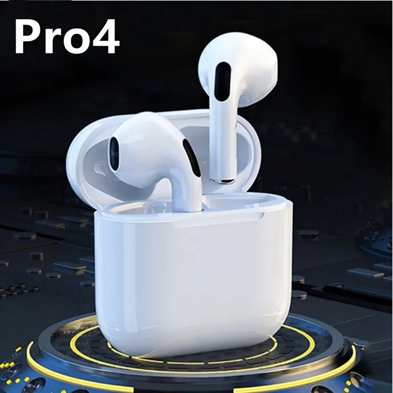 Auriculares inalámbricos Pro 4 TWS, cascos impermeables con micrófono, compatibles con Bluetooth 5,3, para Xiaomi, iPhone Pro4