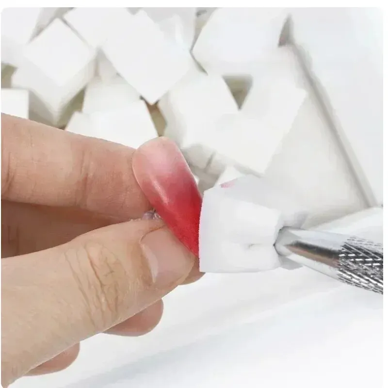 เล็บฟองน้ําฟองน้ํานุ่มGradient Nail Art Stamperเครื่องมือสีFadeเล็บDIYสร้างสรรค์เล็บฟองน้ําGripperเครื่องมือ