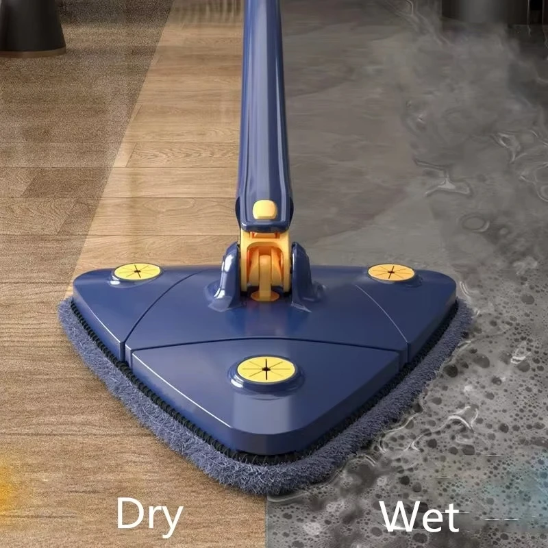 Xiaomi Triangle 360 Cleaning Mop Telescopic Household Ceiling Cleaning Brush Tool Self-draining To Clean Tiles and Walls