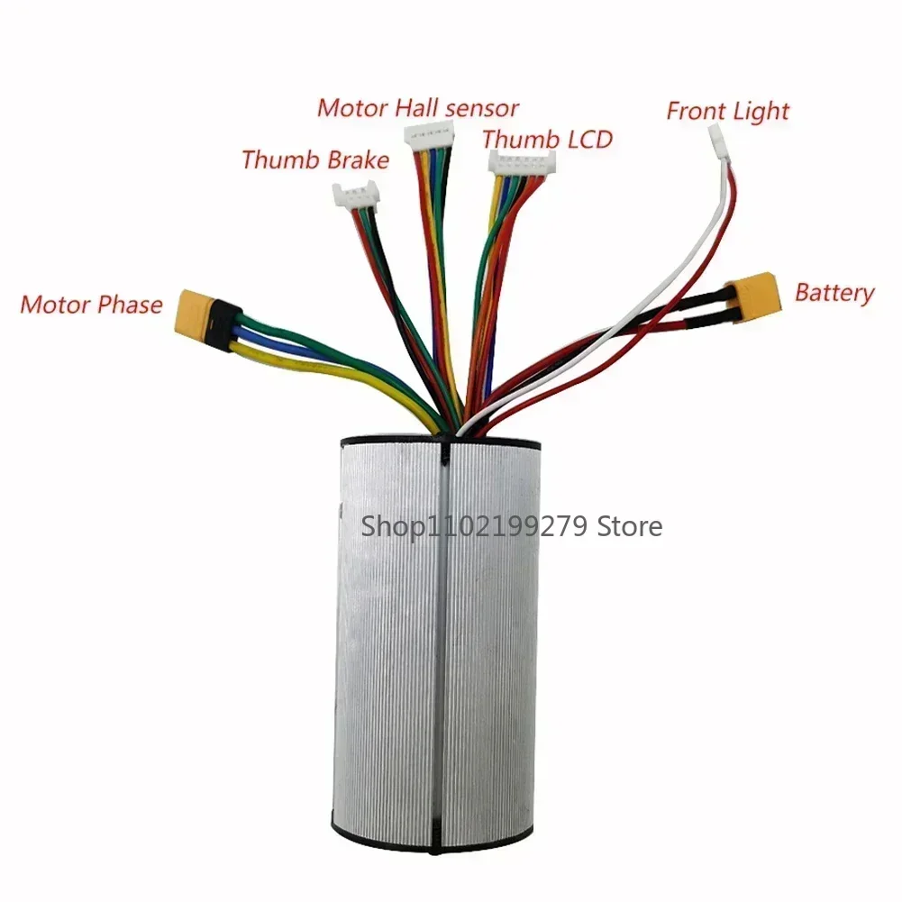 350w Klapp Roller Controller Zubehör 24V 36V Carbon Faser Roller Controller LCD Display Brems Beschleuniger Drossel set