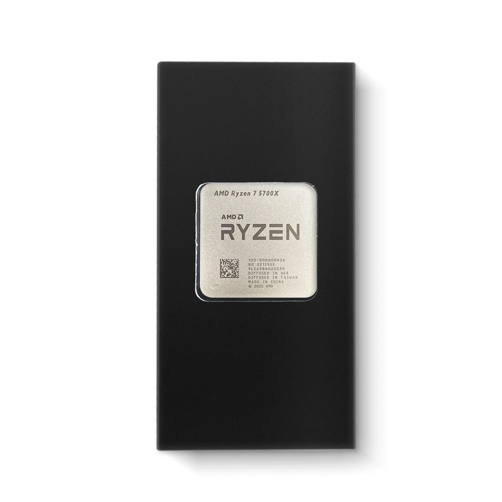 Processador AMD Ryzen 7 5700X R7 5700X 3,4 GHz 8 núcleos 16 threads PCIE4.0 65W CPU 7NM L3 = 32M 100- 000000926 LGA AM4 Sem Ventilador