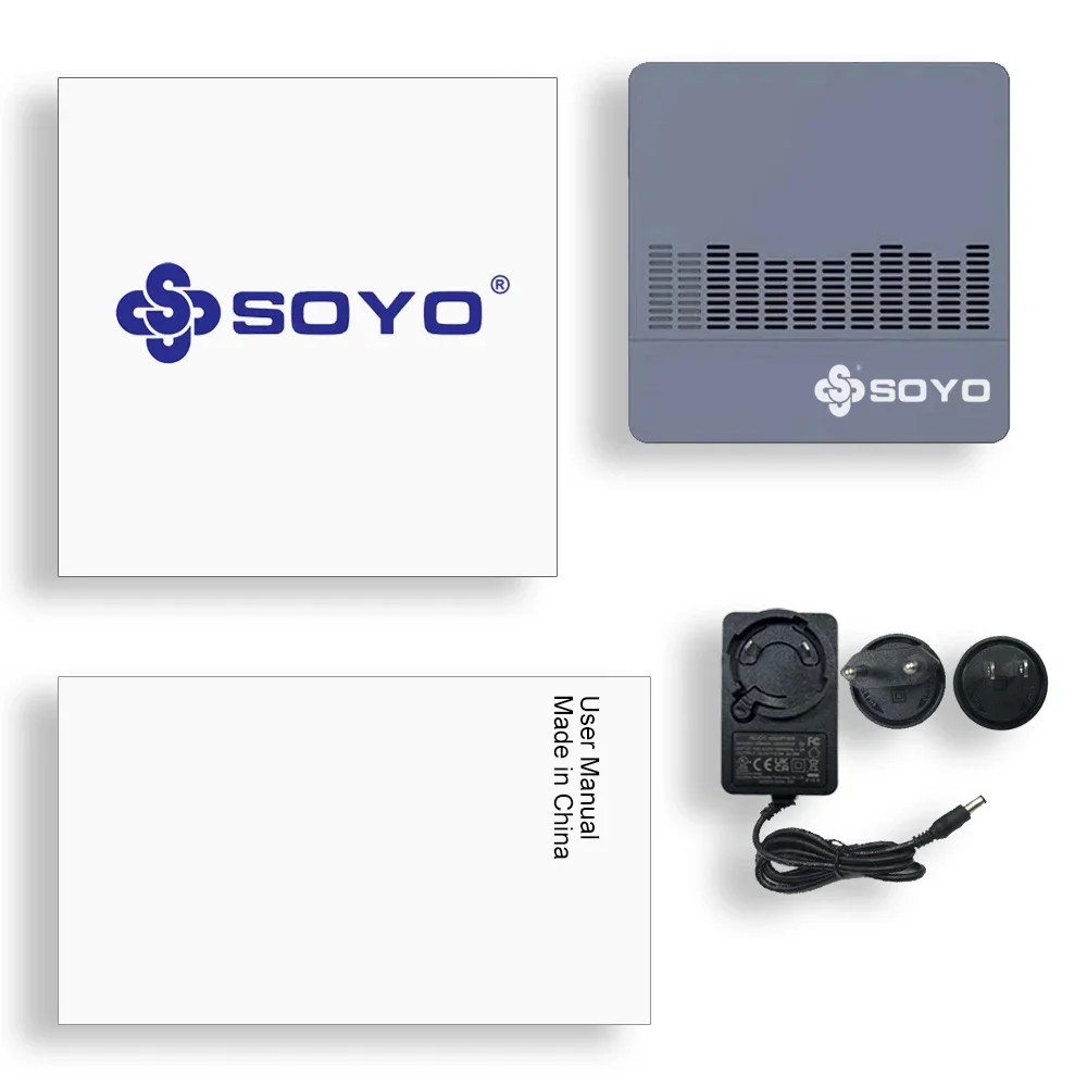 SOYO M2 Air Mini PC Intel Celeron N4000 CPU Window11 6GB RAM 128GB ROM Dual-Band WiFi VGA Mini Computer portatile BT4.2 miniPC