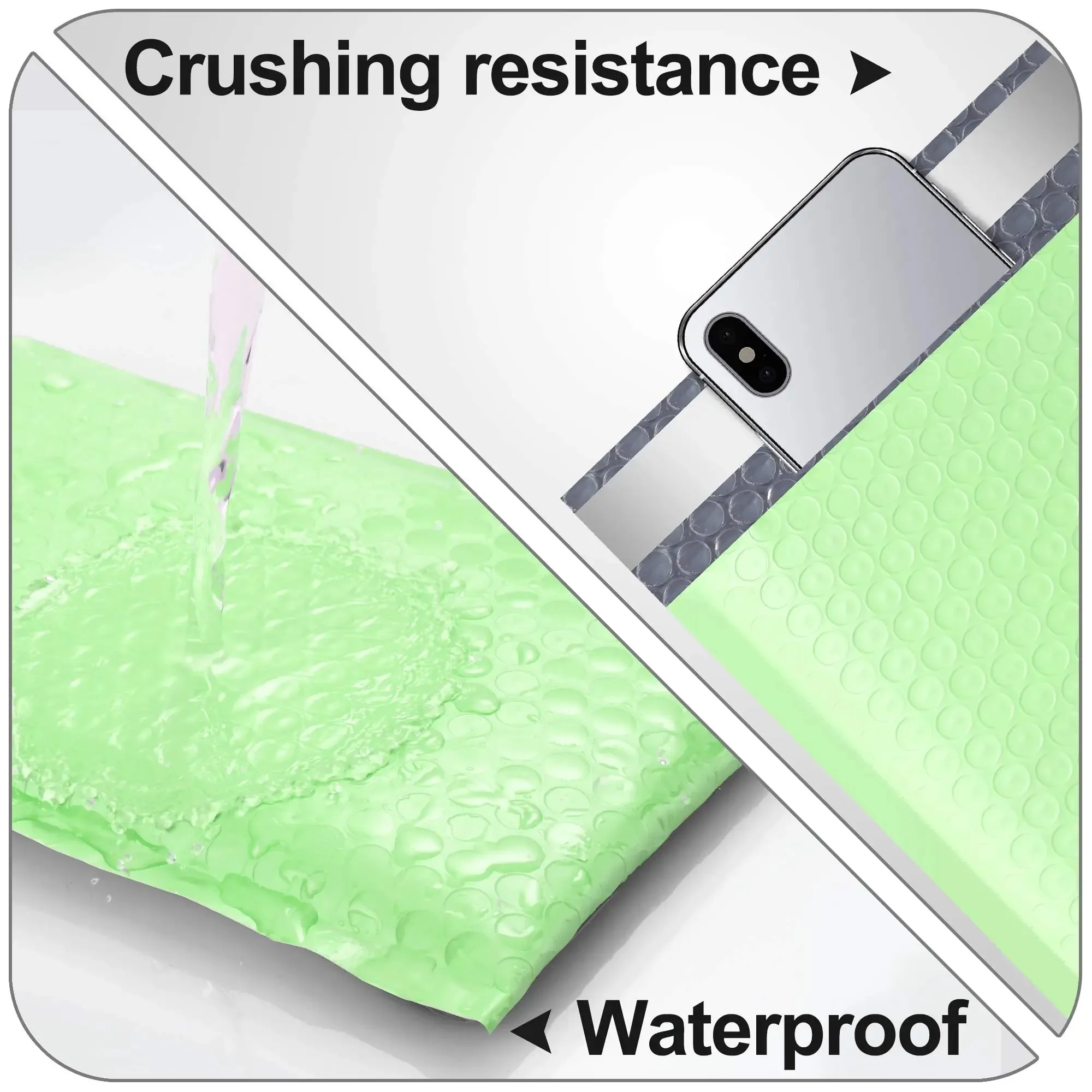 Saco De Embalagem De Envelope De Bolha, Pacote De Entrega, Suprimentos De Pequenas Empresas, Envelopes Pacotes De Envio, Multi Cores, 50 Pcs