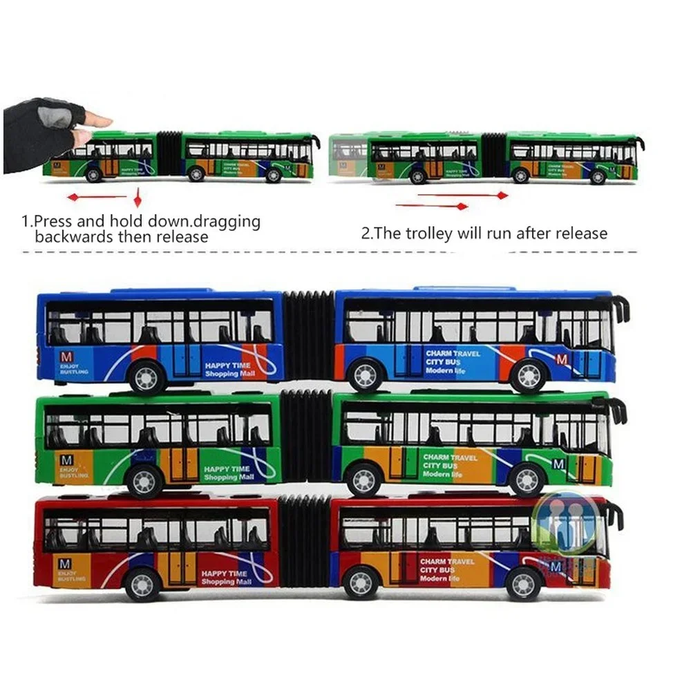 1/64 liga fundida cidade ônibus puxar para trás carros crianças brinquedo carro inércia veículo modelo brinquedo brinquedos educativos para crianças presente meninos brinquedos