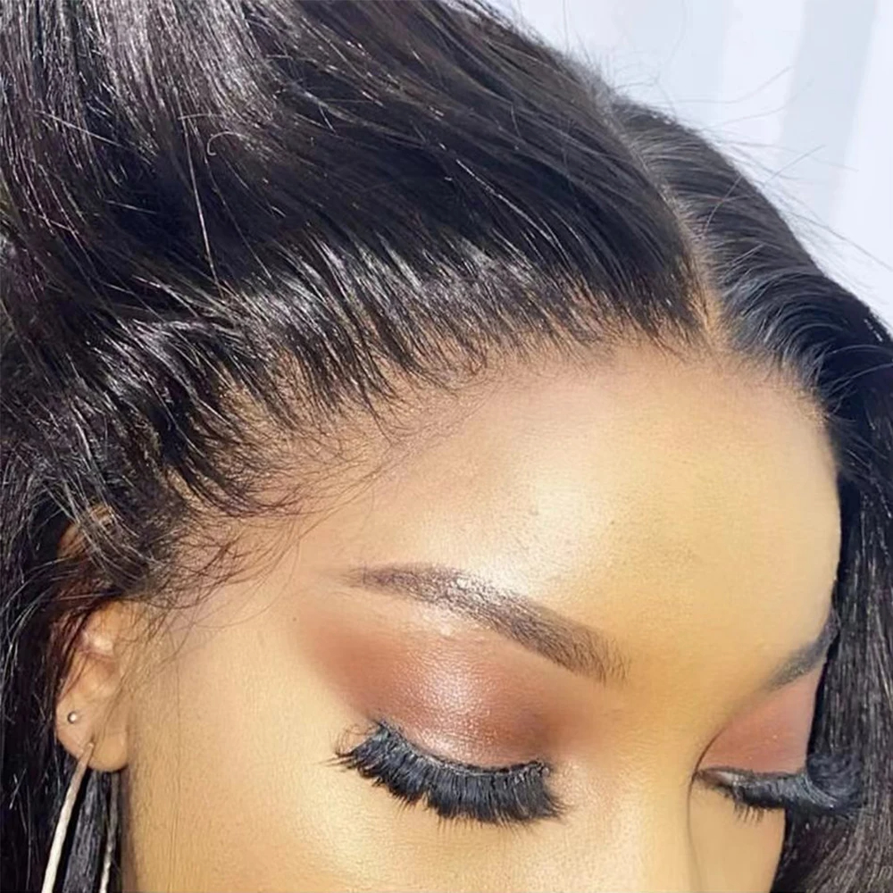 13X4 Bob Perücke Knochen Gerade Bob Perücke Spitze Front Menschliches Haar Perücken Für Frauen Transparente Spitze Frontal Perücke Natürliche perücke Menschliches Haar