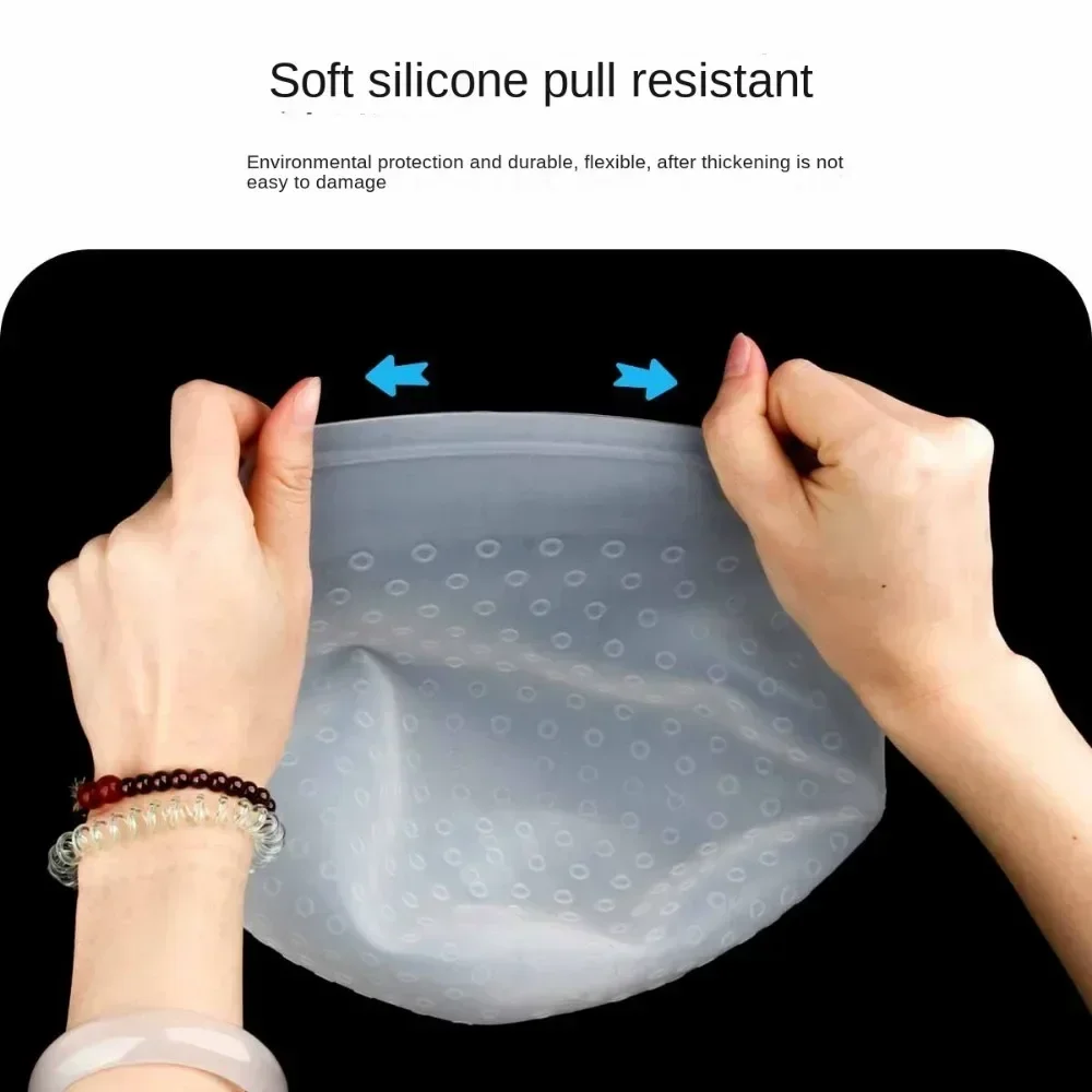 Gorro para teñir el cabello de silicona para salón, aguja reutilizable para teñir el cabello, sombrero para glaseado, tinte, herramienta de peinado, accesorios para el hogar