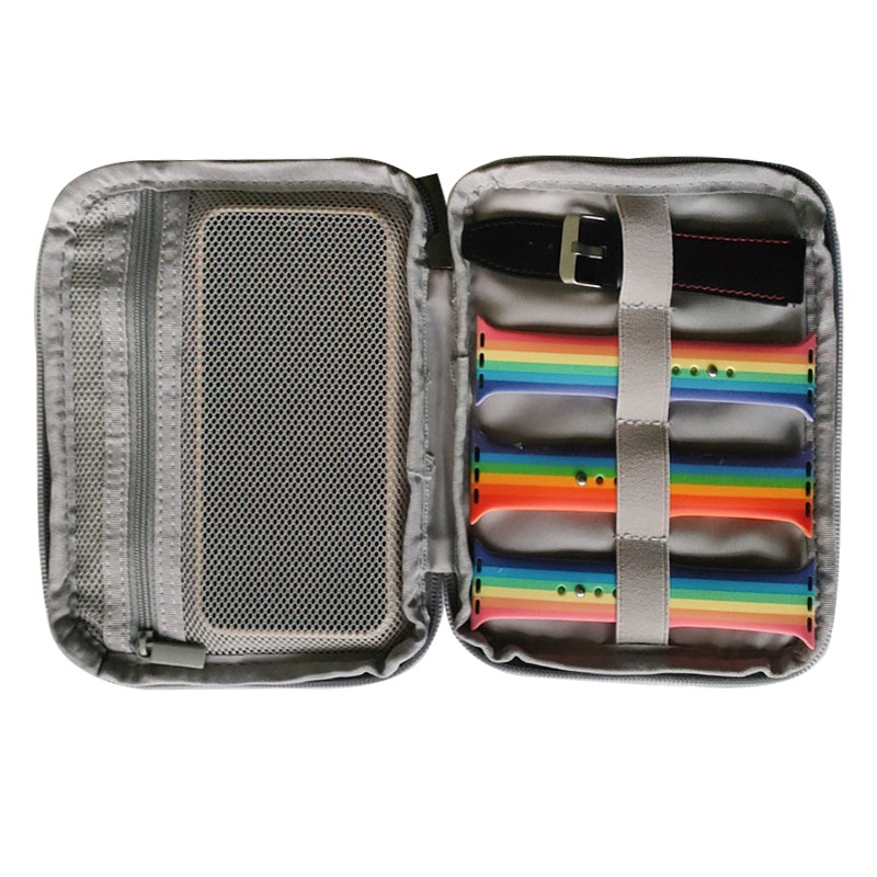 防水ポータブルボックス時計ホルダーオーガナイザー収納男性女性スマートウォッチボックス Apple Watch ストラップ収納ボックス時計