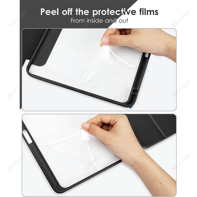 Funda inteligente para iPad Air 11 pulgadas M2 2024 Air 6th /10.9 Air 5th 4th Gen iPad Pro 11 M4 2024 M2 Air13 iPad 9th 8 7 10,2 ''Air3 10,5