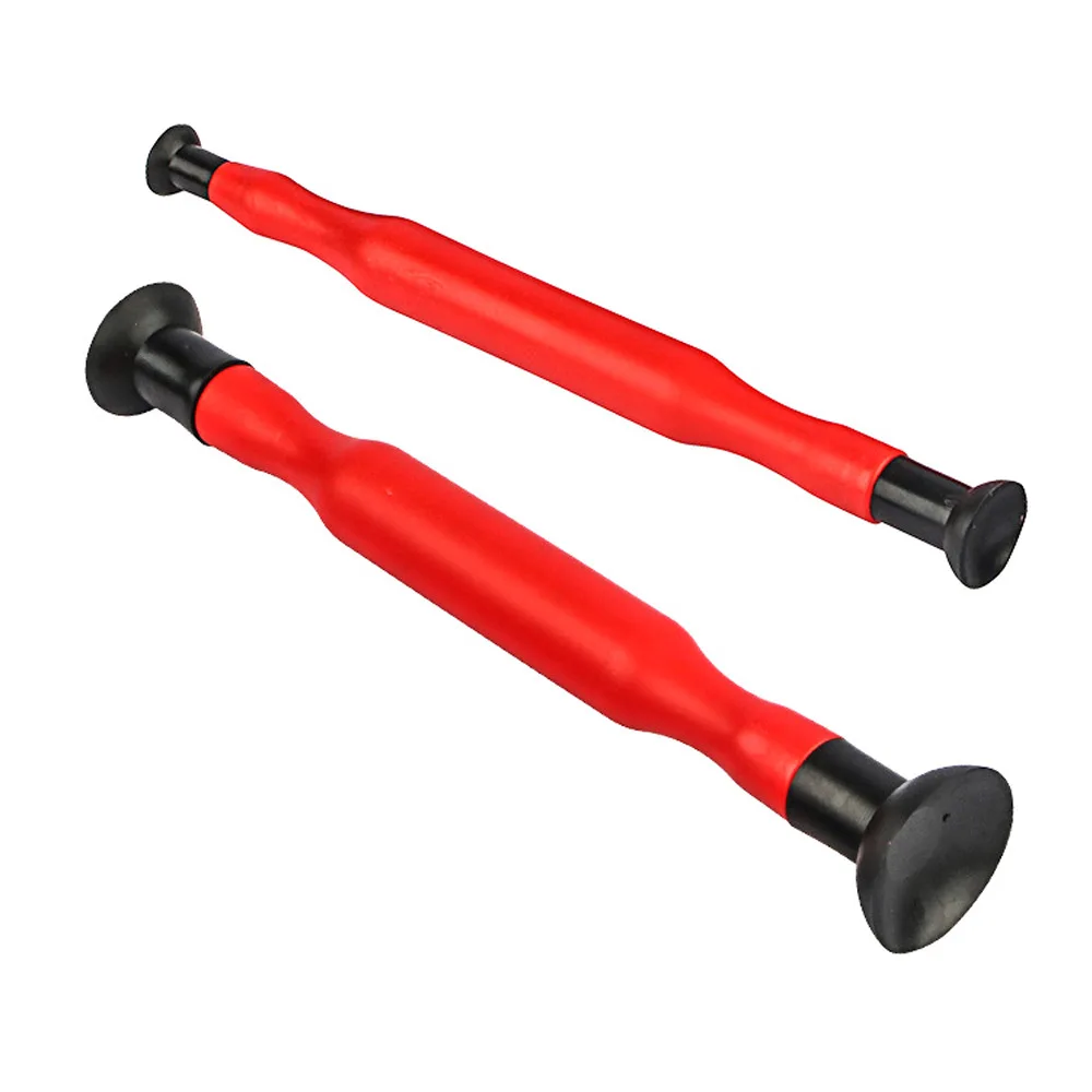 2pcs Manual Valve Lapping Grinding Sticks Grips with Suction Cup for Cylinder Engine Valve Dust Grinding Auto Motorcycle Tool