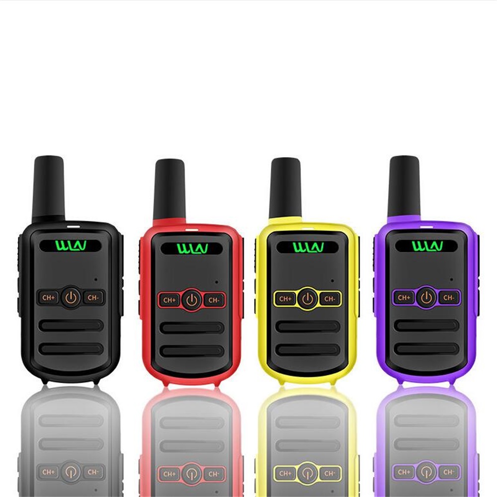 WLN KD-C51 Mini แบบพกพา Wireless High Power Walkie Talkie อาชีพ FM เครื่องส่งสัญญาณวิทยุอะแดปเตอร์