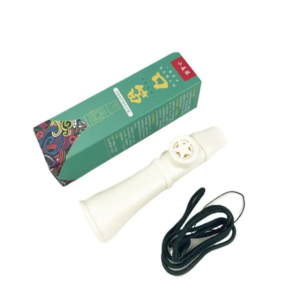 Portable ABS Kazoo Flute with Lanyard Easy To Learn Musical Instruments British Funny Musical Whistle Toy Boys Girls Gift