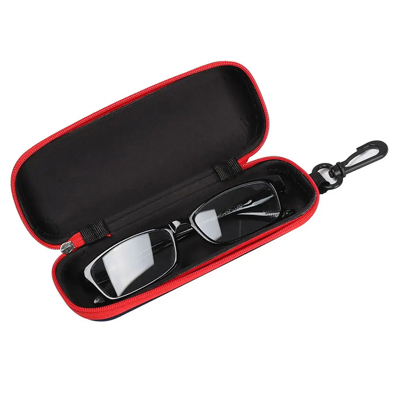 Denim Fabric Glasses Cases Zipper Sunglasses Protection Container Eyeglasses Pencil Case Reading Glasses Box Organizer Carry Bag