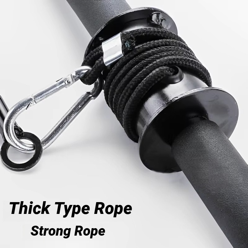 Rodillo ejercitador de fuerza muscular para brazo, Blaster de muñeca, antebrazo, con agarre manual, equipo de Fitness, lucha contra el peso en el hogar