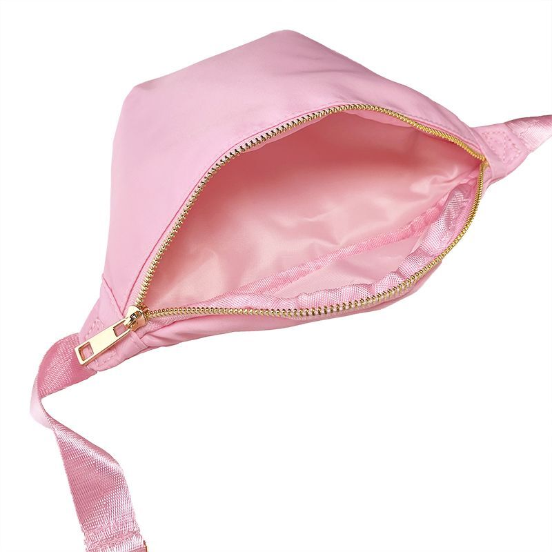 Functioneel heuptasje Halve maan heuptassen Waterdichte Oxford stoffen hardloopriemtas Mode damesborsttassen