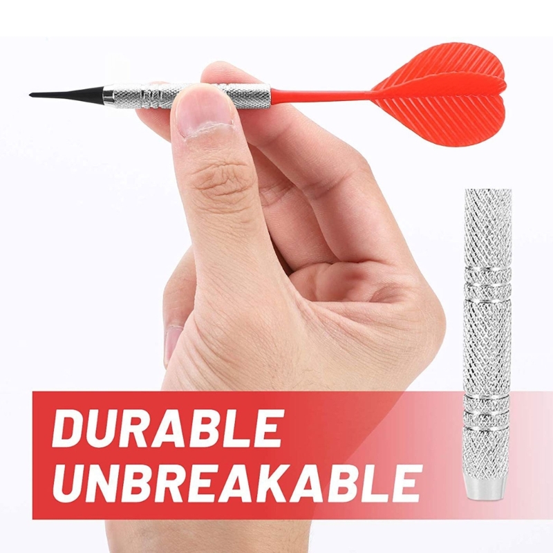 tiêu an toàn 12 miếng 14g tiêu Bộ đầu nhựa mềm Trục mạ niken