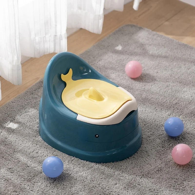 Pot Antidérapant de Forme Ovale pour Bébé, Toilette d'Entraînement Portable pour Voyage, Stable et Sûr, Design Astronomique