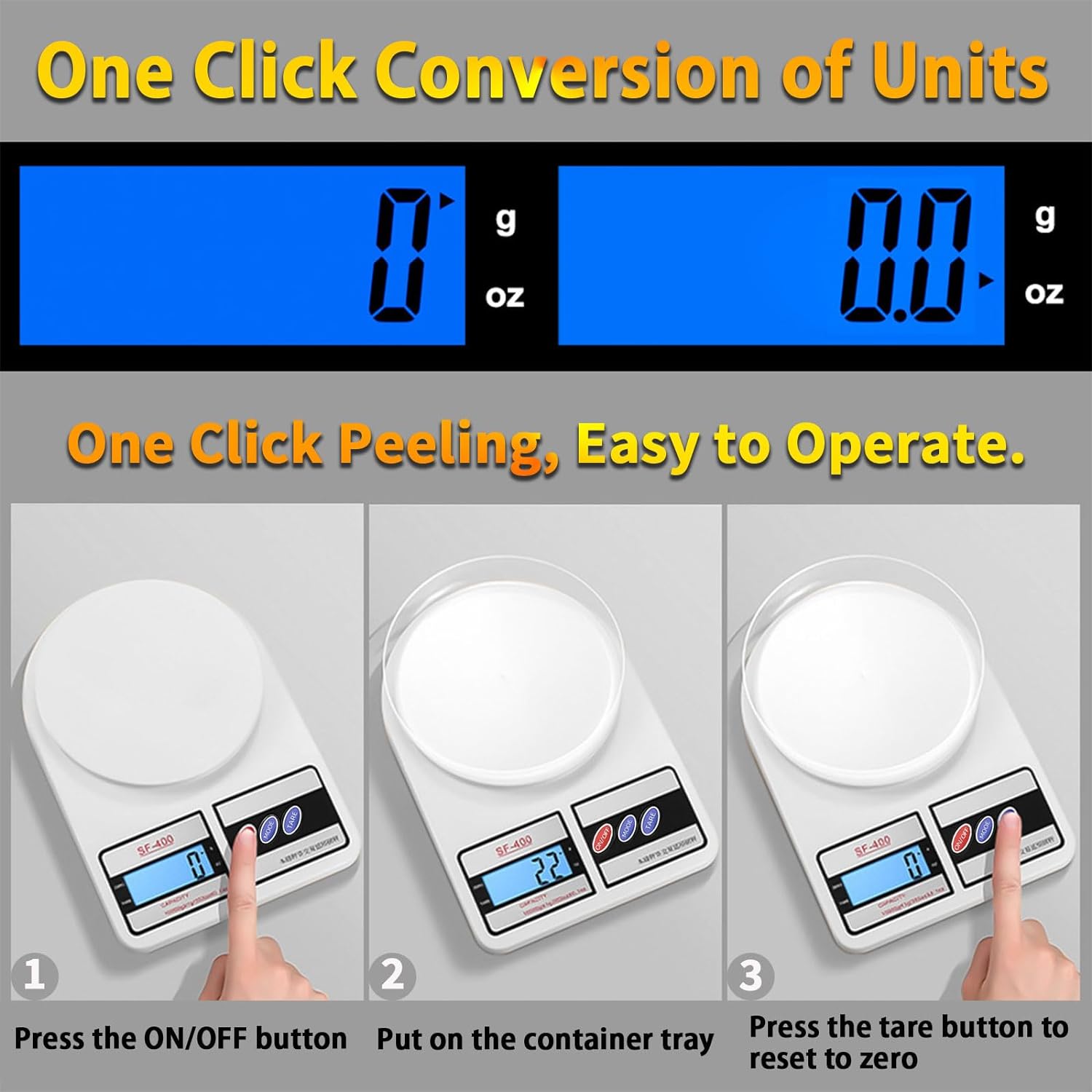 Báscula Digital de cocina de 5kg/1g, báscula electrónica LED de alta precisión, balanza de peso portátil para alimentos, herramientas de medición de cocina para el hogar