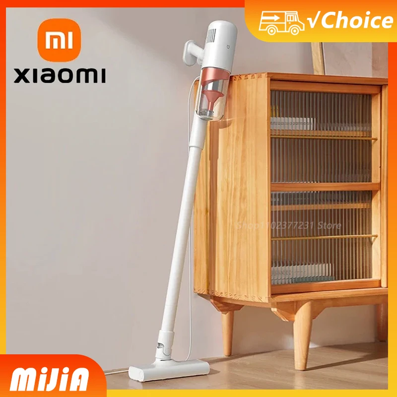 Nuevo Aspiradora con cable Original Xiaomi Mijia, ciclón fuerte de 16kPa, 5 pliegues, filtrado de profundidad de succión, limpieza de barrido manual para el hogar