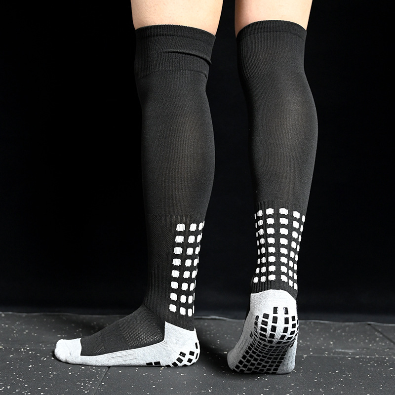 Nieuwe Lange Voetbalsokken Siliconen Zuignap Grip Anti Slip Voetbalsokken Sport Mannen Vrouwen Honkbal Rugby Sokken