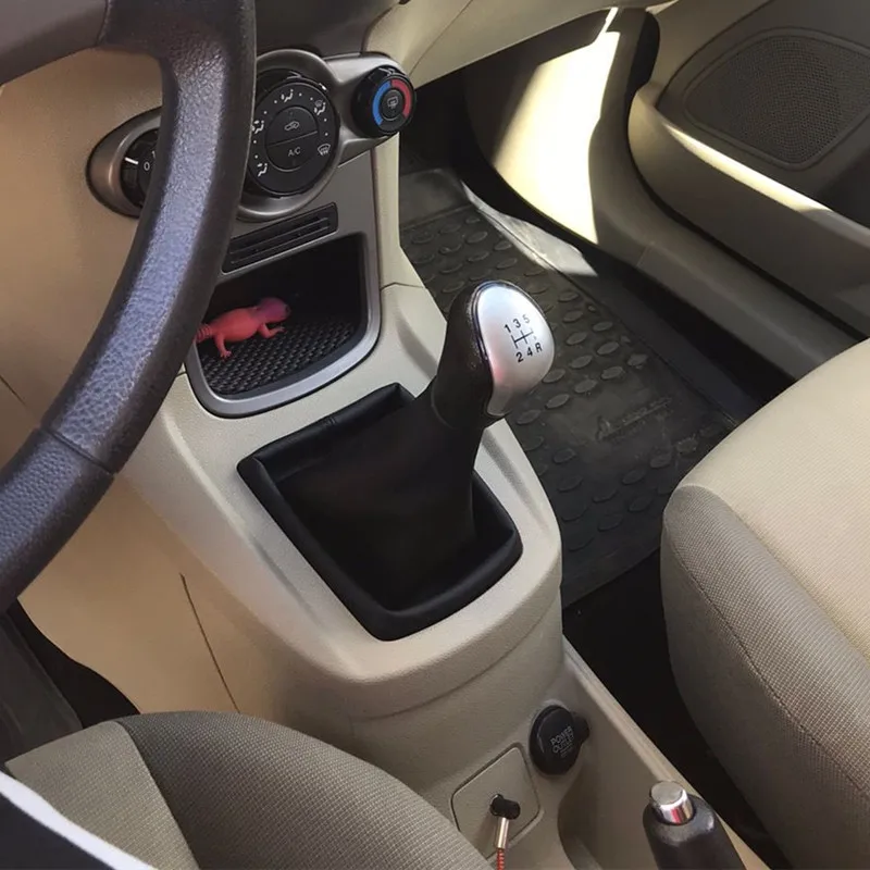 Dành Cho Xe Ford Fiesta 2008 2009 2010 2011 2012 Xe Ô Tô Tạo Kiểu Phụ Kiện 5/6 Tốc Độ Bằng Tay Gear Dịch Chuyển Núm Tem Mạc Khởi Động Bao ốp Lưng Cổ