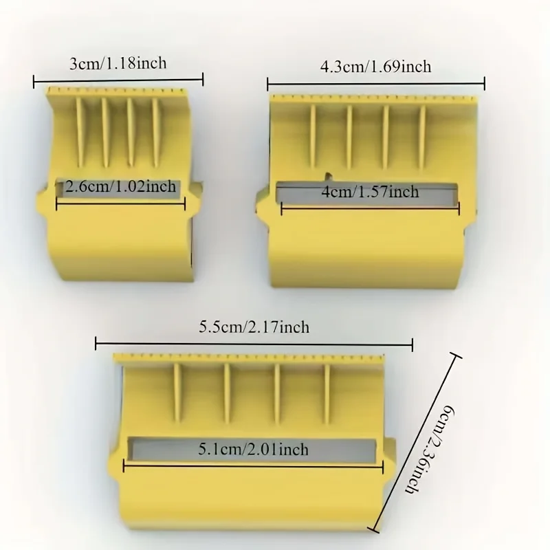เครื่องจ่ายเทป 3 ชิ้นพร้อมเครื่องตัดสําหรับอุปกรณ์ทาสีเทปตัดได้อย่างง่ายดายหลายขนาด Packer Divider เครื่องมือประสิทธิภาพการทํางาน