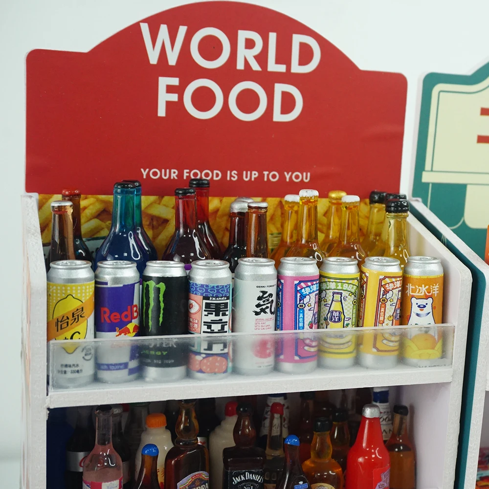 30 шт., милые мини-аксессуары для кукольного домика