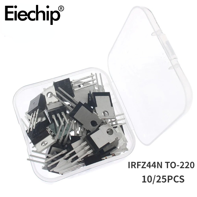 10/25pcs IRFZ44N Mosfet Original TO-220 TO220 IRFZ44NPBF irfz44n mosfet Transistor Kit