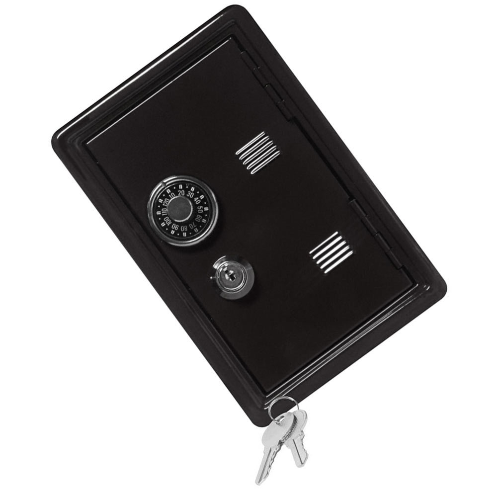 1 stks Geld Strongbox Premium Iron Lock Desktop Mini Geld Opslag Container Home Office Accessoire