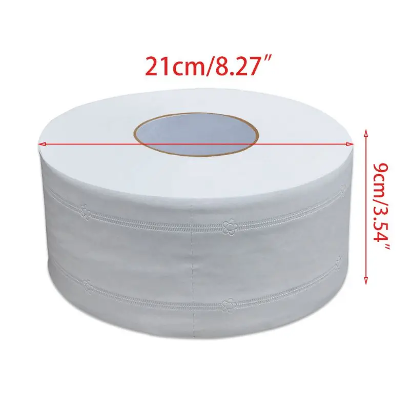 40JD engrosar 4 capas rollo inodoro en relieve sin tejido baño fluorescente