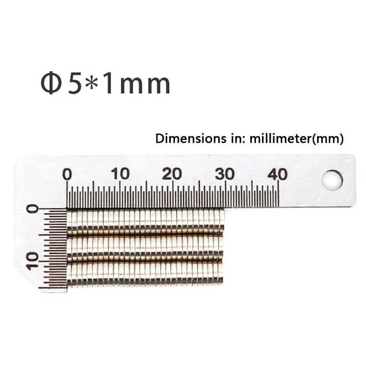 1x0.5 1x1 2x1 3x1 4x1 5x1 6x1 7x1 8x1 9x1 10x1 mm Strong Round Magnets for Fridge Office Use Refrigerator magnet Magnetic hook