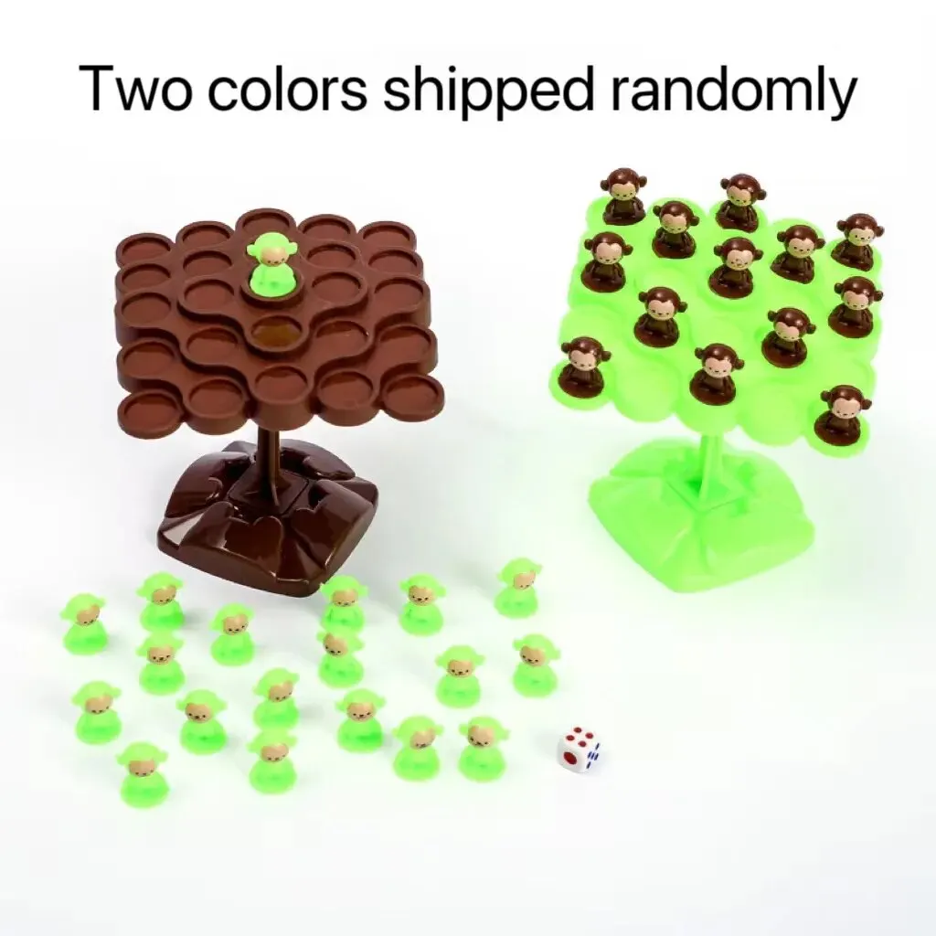 1/2Pcs Monkey Balance Tree Focus Balance Training Children's Toys Folding Music Series Parent Child Interactive Board Game