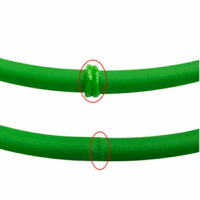 5M Round Urethane Drive Belt Diameter 2/3/4/5/6/8/10/12/15/18mm Rough Surface Green