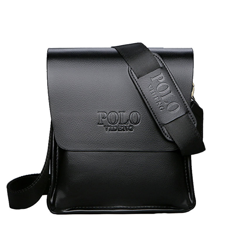 Borsa a tracolla Polo da uomo, valigetta da uomo d'affari casual