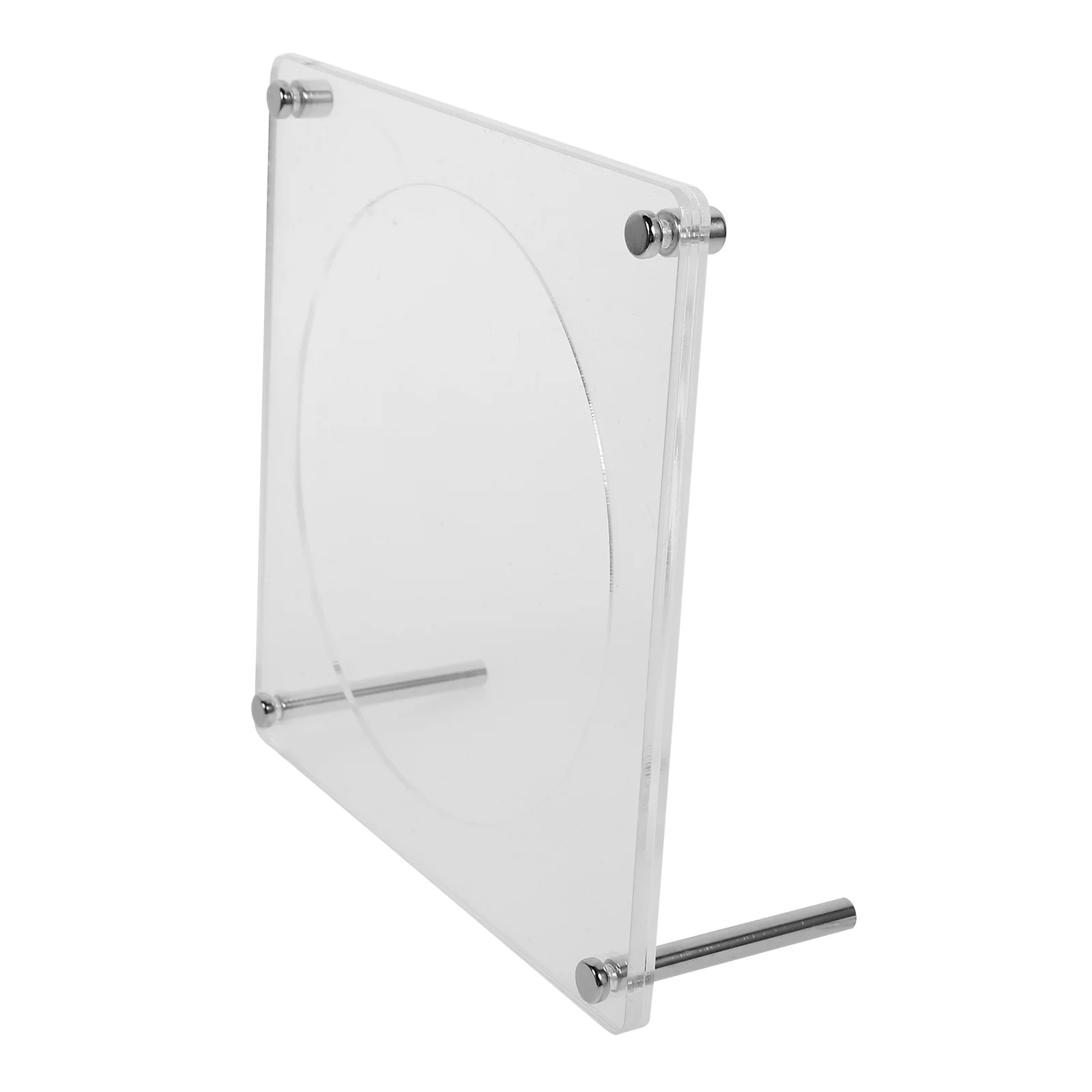 Acrylic Cd Stand Rack Desktop Record Display Rack Cd Stand Card Holder Household Album Bedroom Acrylic Racks For Diy Crafting