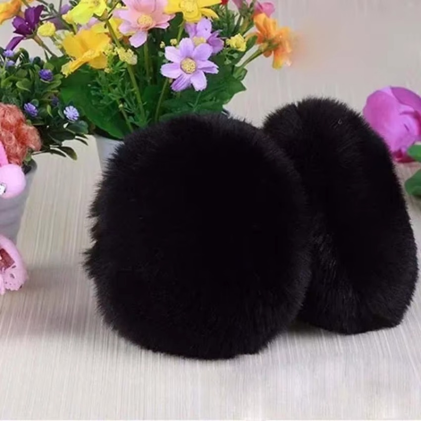 1 Pcs Unisex Black Earmuff Winter Ear Muff Wrap Band Warmer Gift Winter Accessories
