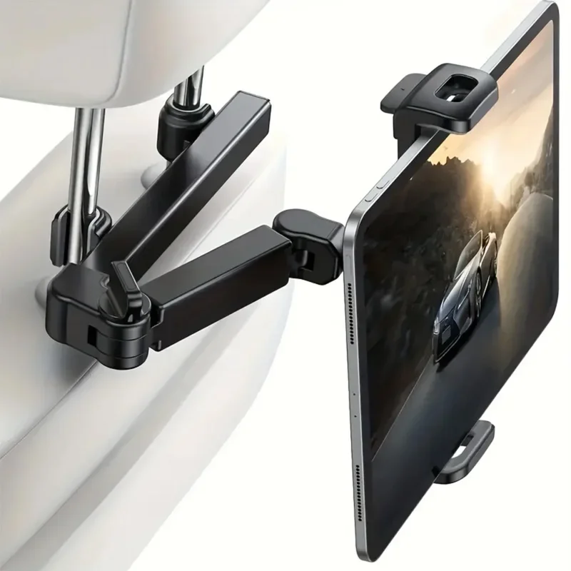 Teleskop Auto Hinten Kissen Telefon Halter Tablet Rotierenden Auto sitz Hinten Ständer Kopfstütze Brac ket für Telefon Tablet 5 13 Zoll