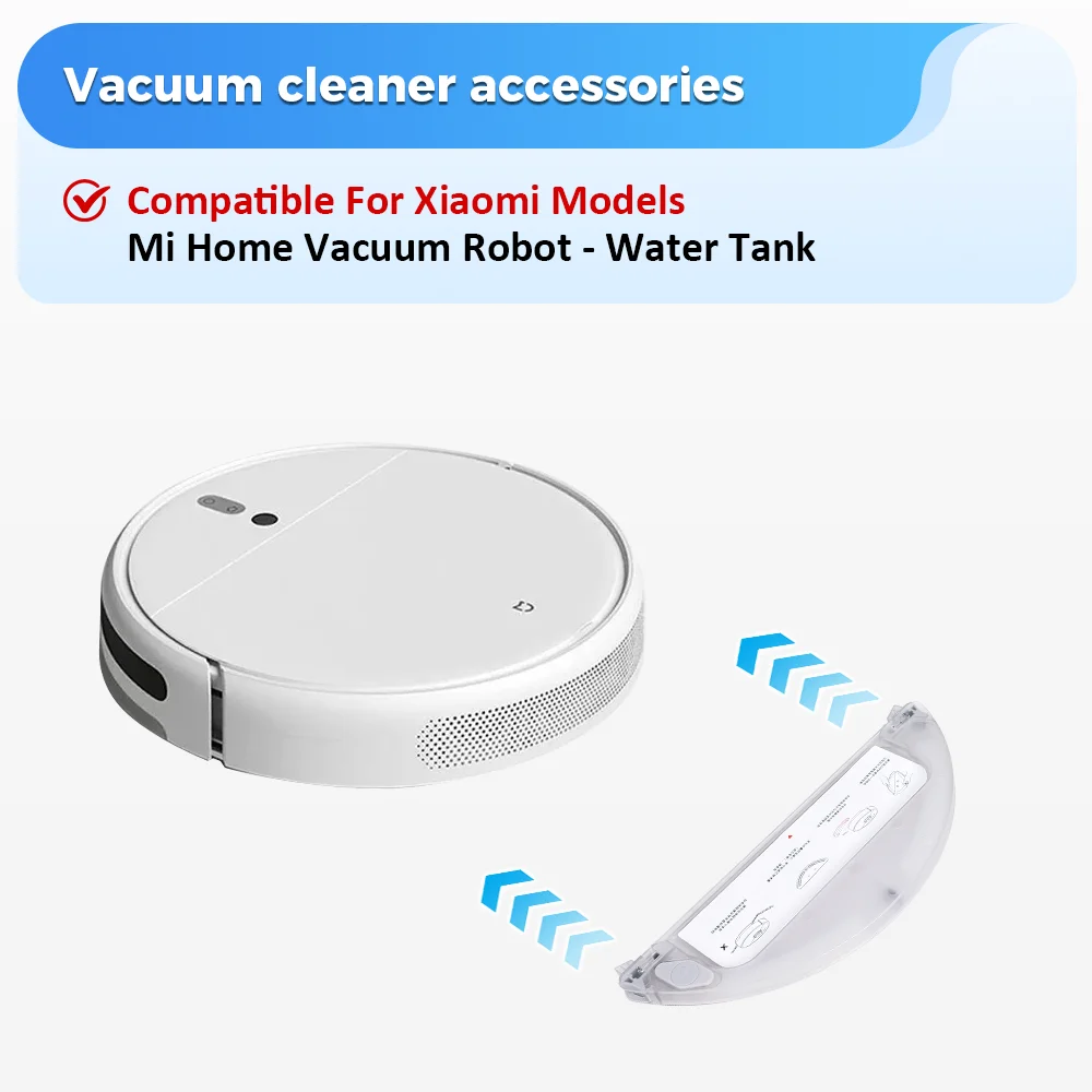 Water Tank Container Accessories for Xiaomi Roborock S50 S51 S52 S55 S60 S61 S65 S5 S6 S6 Pure Robot Vacuum Cleaner Part