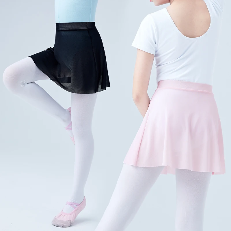 Mädchen Tanz Tüll Rock Ballett Kurze Röcke Tutu Bühne Tragen Mini Tanz Rock Rosa Schwarz Tanz Röcke