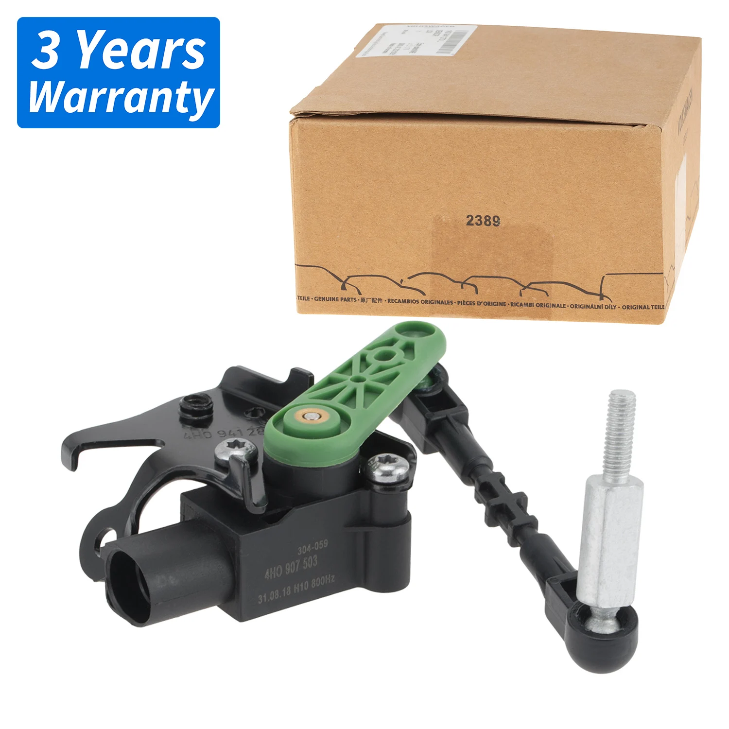 Sensor de nivel de faro delantero izquierdo OEM genuino 4H 0941285 G,4H 0941291 B Para AUDI A6/S6 C7 2010-2018,A7/S7 2010-2018,A8L D4 2009-2018