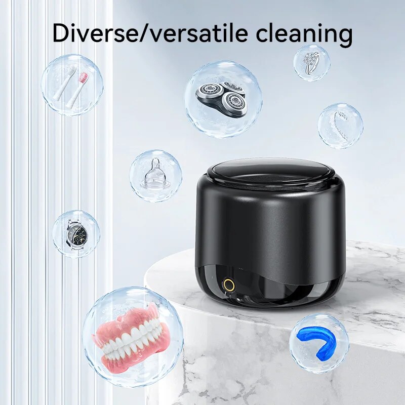 เครื่องทําความสะอาดอัลตราโซนิกสําหรับฟันปลอม 42-45KHz เครื่องทําความสะอาดอัลตราโซนิกมืออาชีพสําหรับเครื่องประดับทันตกรรมทั้งหมดนาฬิกาเครื่องซักผ้าในครัวเรือน
