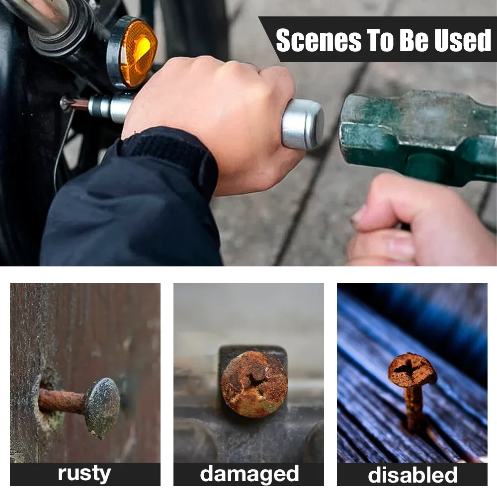 Heißer verkauf 7/12 PCS Manuelle Schlagschrauber, Tragbare Reversible Schlagschrauber, Haushalt Akkuschrauber Kit Hand Reparatur