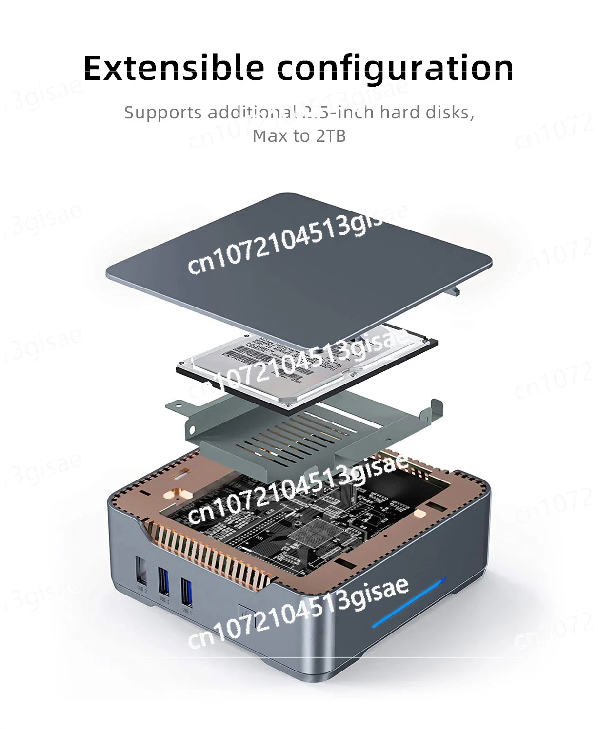 Alder Lake N100 Mini PC 8GB 256GB Windows 11 Pro 16GB 512GB WIFI5 BT4.2 Desktop Game Computer 8GB 128GB N5095