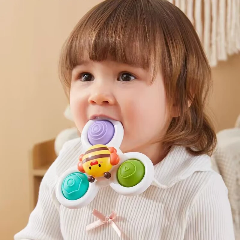 1PCS เด็กการ์ตูน Fidget SPINNER ของเล่นแมลงที่มีสีสัน Gyro ของเล่นเพื่อการศึกษาปลายนิ้ว Rattle ของเล่นสําหรับชายหญิงของขวัญ