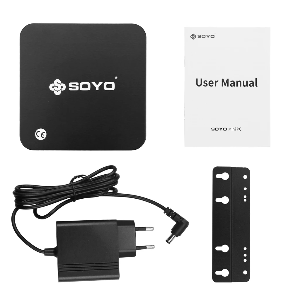 SOYO M4 PRO Mini PC Intel Alder Lake N150 16GB DDR4 512GB SSD WiFi 6 BT5.2 Win11 Pro Mini Computer portatile Desktop portatile