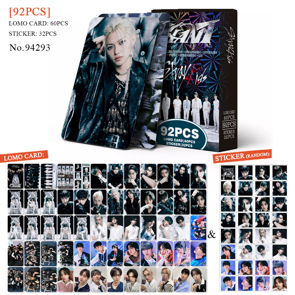 92 pçs kpop menino adesivos photocard escola mágica novo álbum perder meu respiração lomo cartões foto impressão cartão conjunto fãs coleção cartão postal