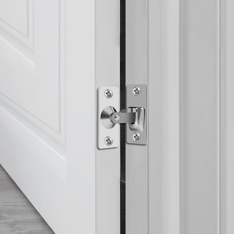 Loquet de porte en acier inoxydable, résistant à la rouille, longue durée, pour la maison